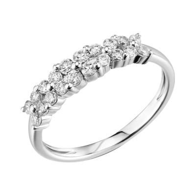Silberring Damen aus Silber 925 mit Zirkonia