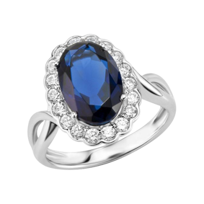 Silberring Damen aus Silber 925 mit Zirkonia