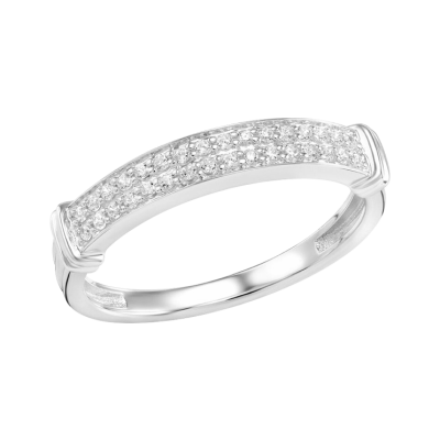 Silberring Damen aus Silber 925 mit Zirkonia