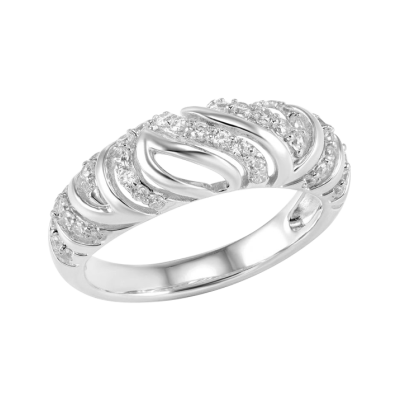 Silberring Damen aus Silber 925 mit Zirkonia