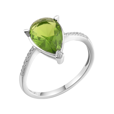 Silberring Damen aus Silber 925 mit Zirkonia
