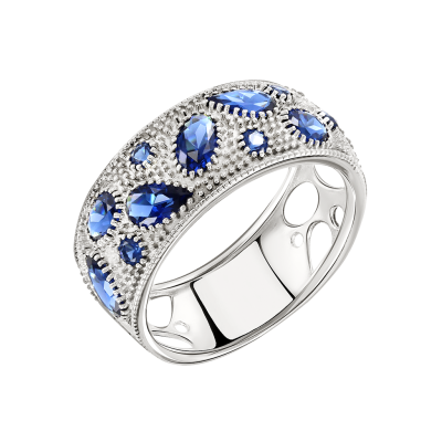 Silberring Damen aus Silber 925 mit Zirkonia