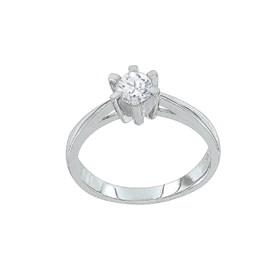 Silberring Damen aus Silber 925 mit Zirkonia
