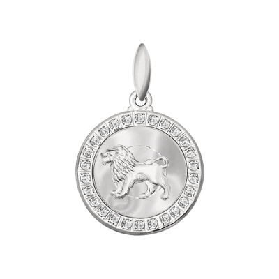 Sternzeichen Anhänger aus Silber 925 mit Zirkonia