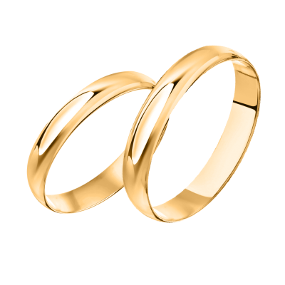 Trauring aus Gelbgold 585