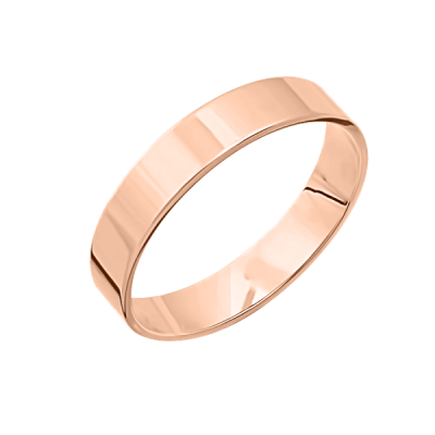 Trauring aus Rotgold 585