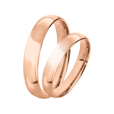 Trauring aus Rotgold 585