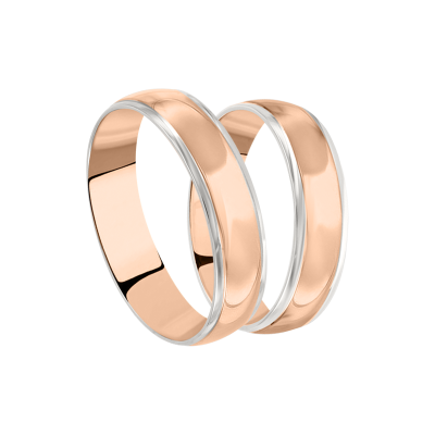 Trauring aus Rotgold 585
